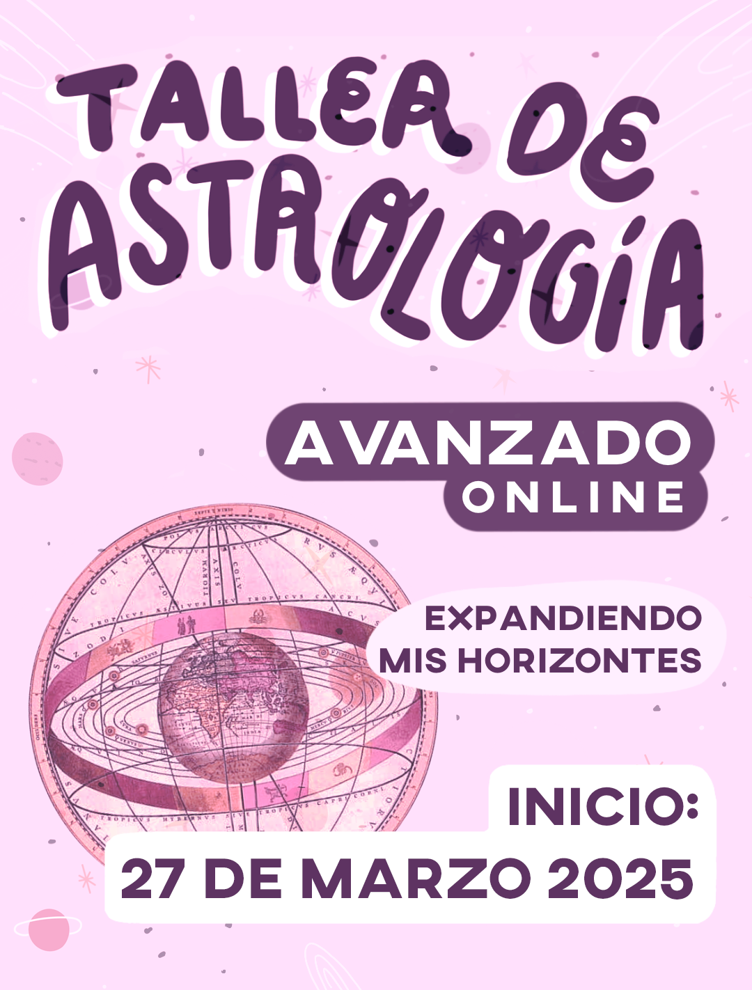 TALLER DE ASTROLOGÍA AVANZADO