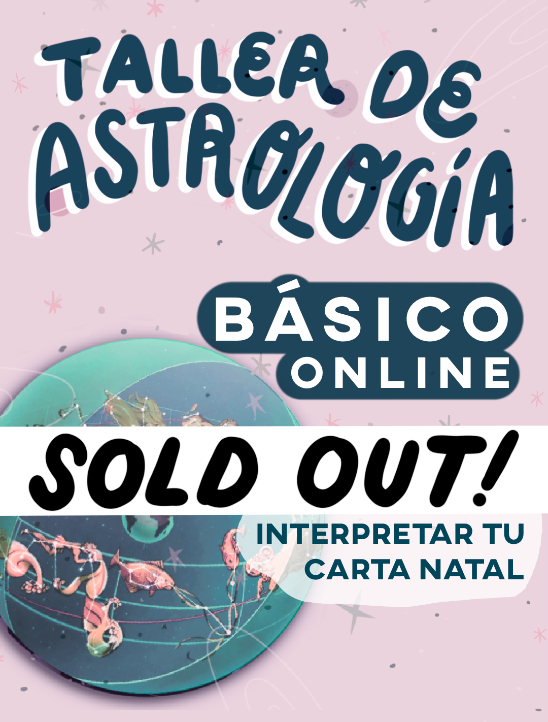 TALLER DE ASTROLOGÍA BÁSICO ONLINE - $180 DÓLARES