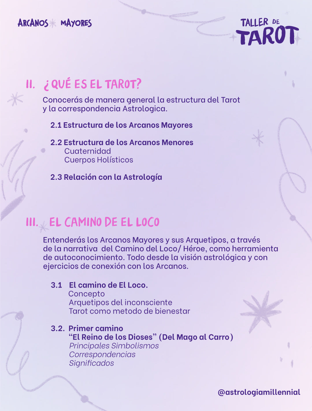 TALLER DE TAROT BÁSICO